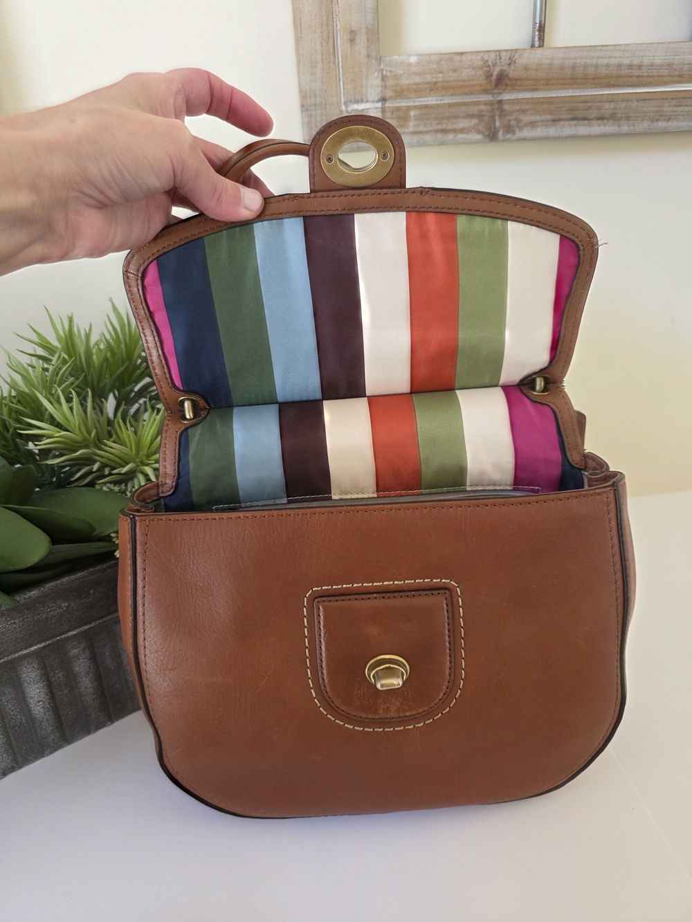 Coach Legacy 70th Anniversary Willis British Tan Leather Crossbody Shoulder Bag - Picture 13 of 16